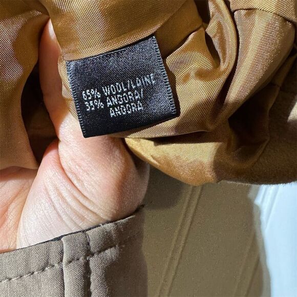 Lafayette 148 New York Beige Tan Blazer Wool Jacket 12 Quiet Luxury Old Money - Picture 10 of 10